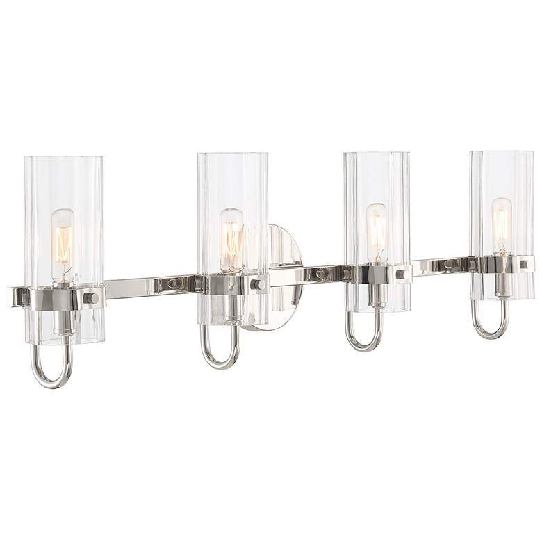 Image 3 Eurofase Brook 31" Wide Chrome 4-Light Vanity Bath Light more views