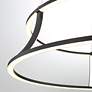 3_Eurofase Cadoux 7 In. x 30 In. Integrated LED Chandelier in Black more views