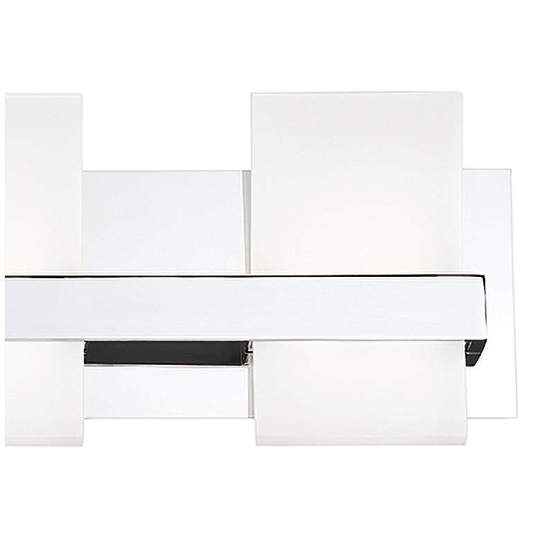 Image 2 Eurofase Cambridge 28 3/4 inchW Chrome 4-Light LED Bath Light more views