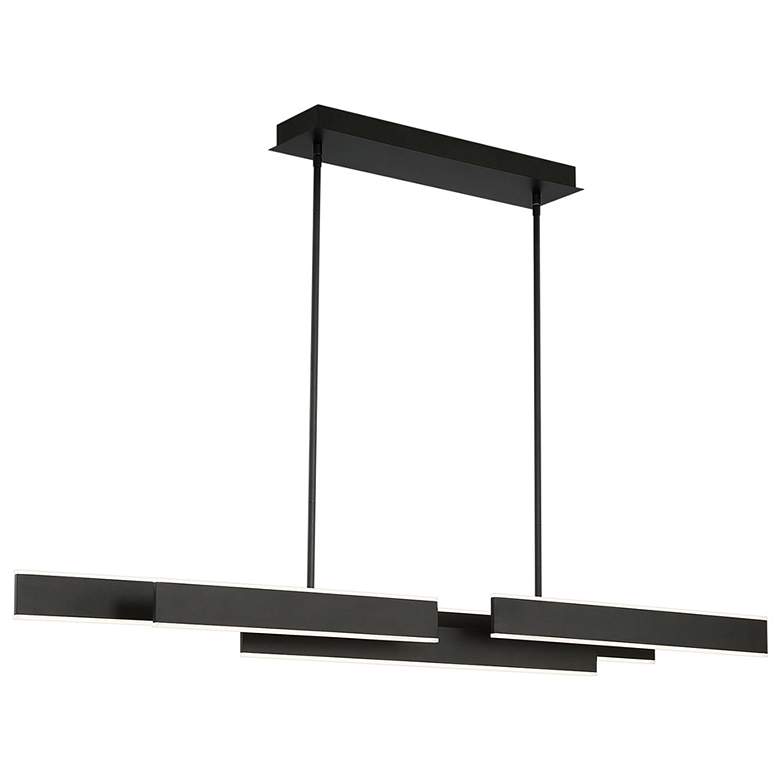 Image 1 Eurofase Cameno 4.50 In. x 4.75 Integrated LED Chandelier in Black