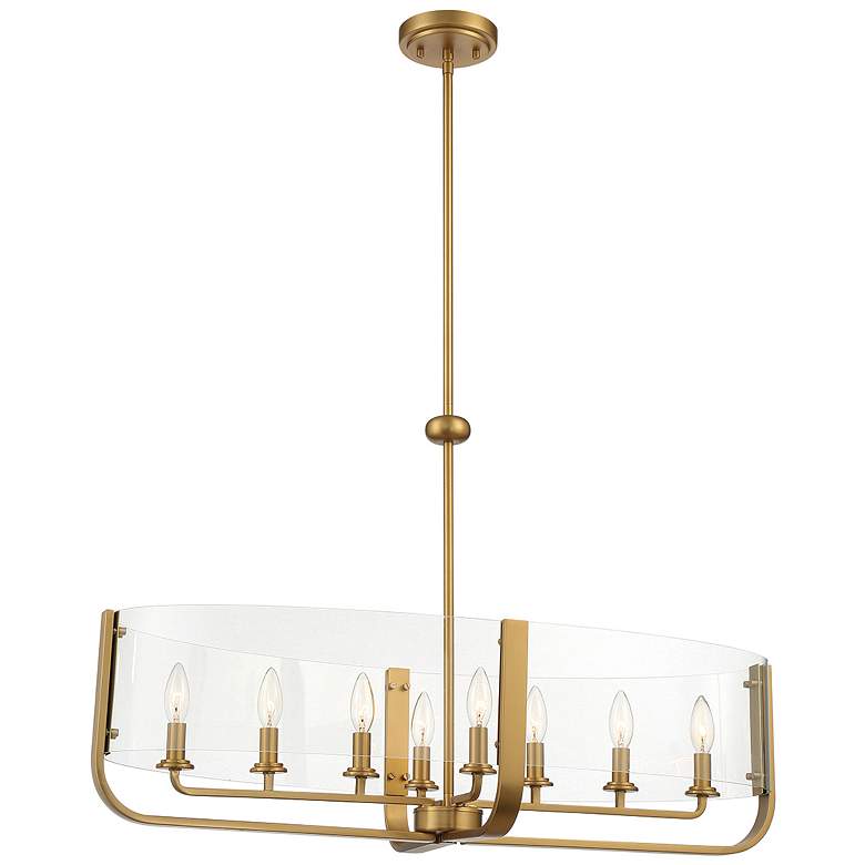 Image 1 Eurofase Campisi 22.50 In. x 16 In. Chandelier in Brass