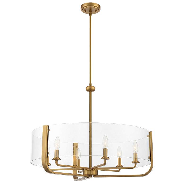 Image 1 Eurofase Campisi 22.50 In. x 28 In. Chandelier in Brass