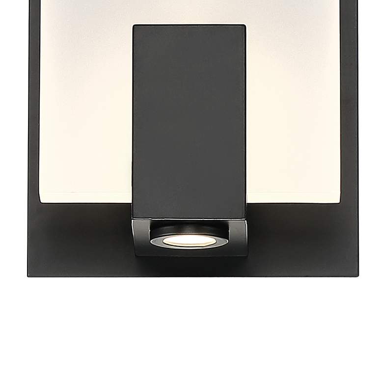 Image 2 Eurofase Canmore 5 1/4" High Modern LED Black Finish Wall Sconce more views