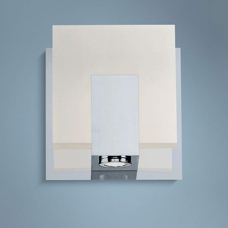 Image 1 Eurofase Canmore 5" High Chrome LED Wall Sconce