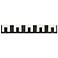 EUROFASE CANMORE 5LT LED BATHBAR BLK