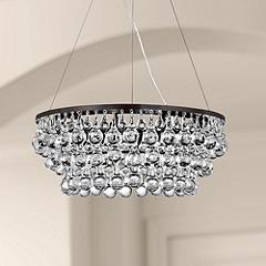 Image Eurofase Canto 24 1/2" Wide 8-Light Crystal Chandelier