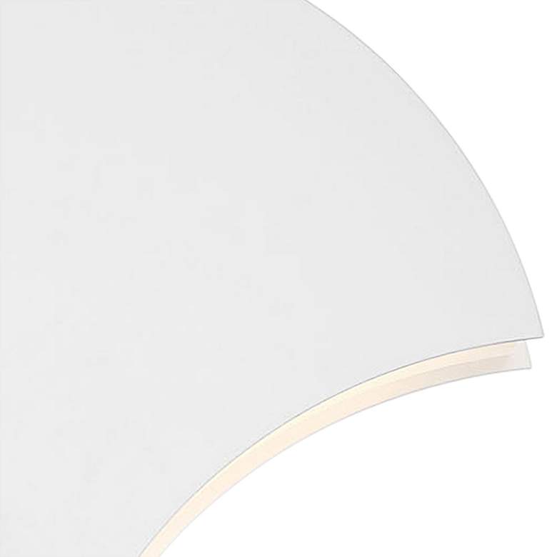 Image 2 Eurofase Carlaw 10 1/2" High White LED Wall Sconce more views