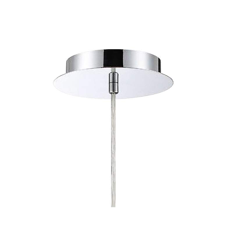 Image 3 Eurofase Catalda 9" Wide Smoke Glass Mini Pendant more views