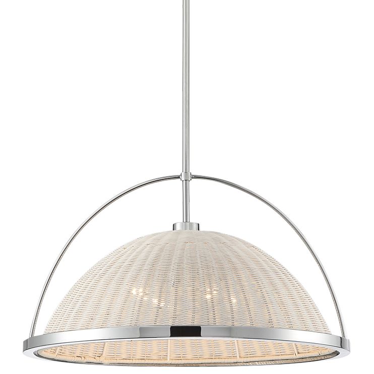 Image 2 Eurofase Celeste 22" Wide Chrome Pendant Light