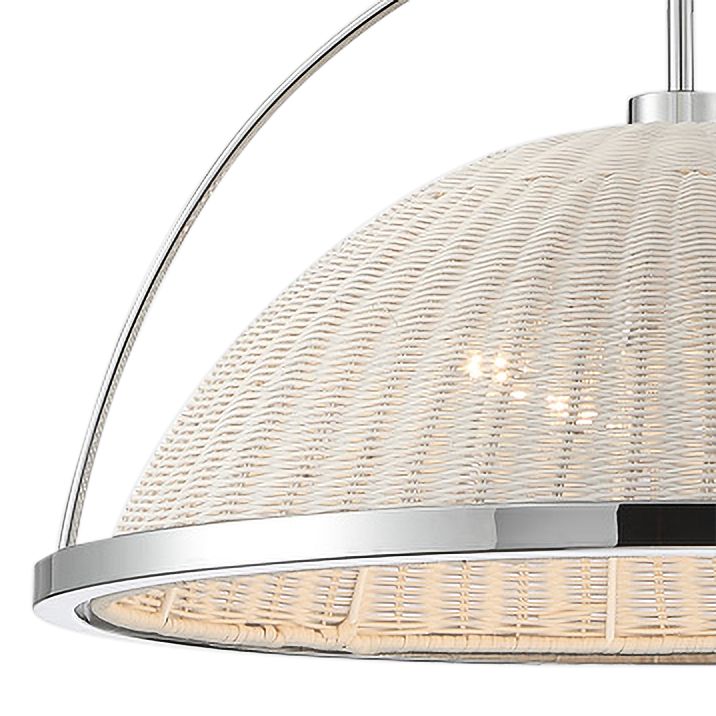 Image 3 Eurofase Celeste 22" Wide Chrome Pendant Light more views