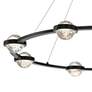2_Eurofase Circolo 35 1/2" Wide Black 8 Light LED Chandelier more views
