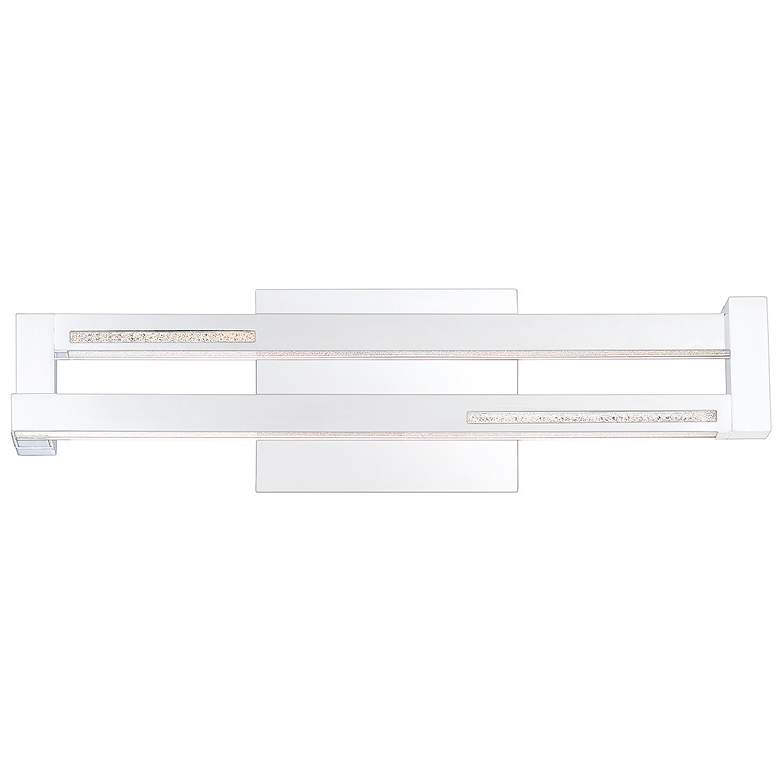 Image 1 Eurofase Clinton 5.50 In. x 19 In. Integrated LED Bathbar in Chrome