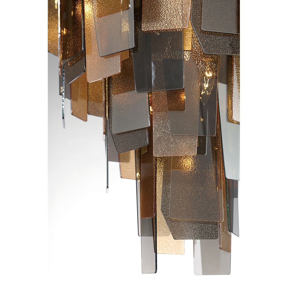 Image 3 Eurofase Cocolina 42 In. x 29 In. Chandelier in Brass more views