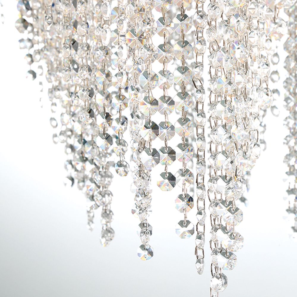 Image 4 Eurofase Cohen 28 In. x 21 In. Chandelier in Chrome more views