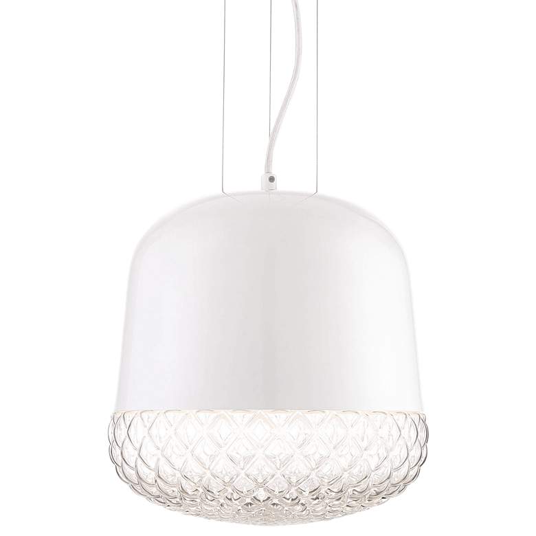 Image 1 Eurofase Corson 10 inch Wide White Mini Pendant