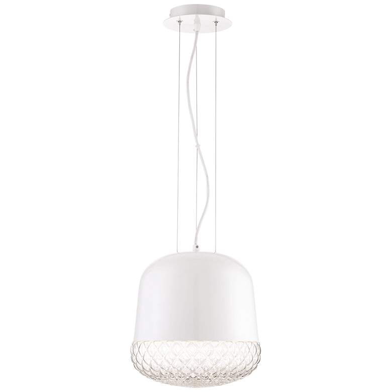 Image 2 Eurofase Corson 10 inch Wide White Mini Pendant more views