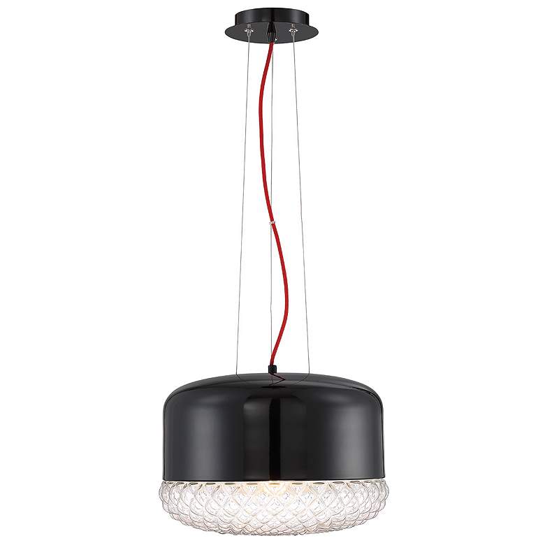 Image 1 Eurofase Corson 9.75 In. x 14 In. Pendant in Black