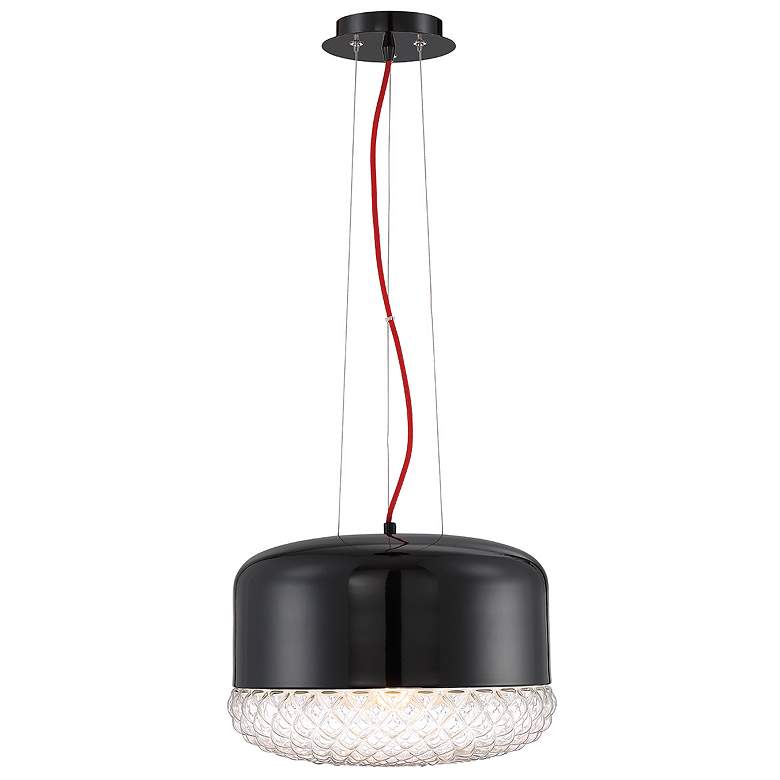 Image 1 Eurofase Corson 9.75 In. x 14 In. Pendant in Black