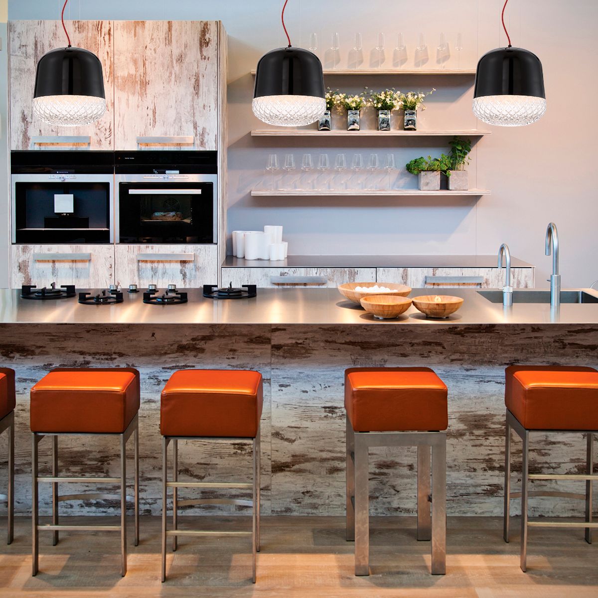 Image 3 Eurofase Corson 9.75 In. x 14 In. Pendant in Black more views