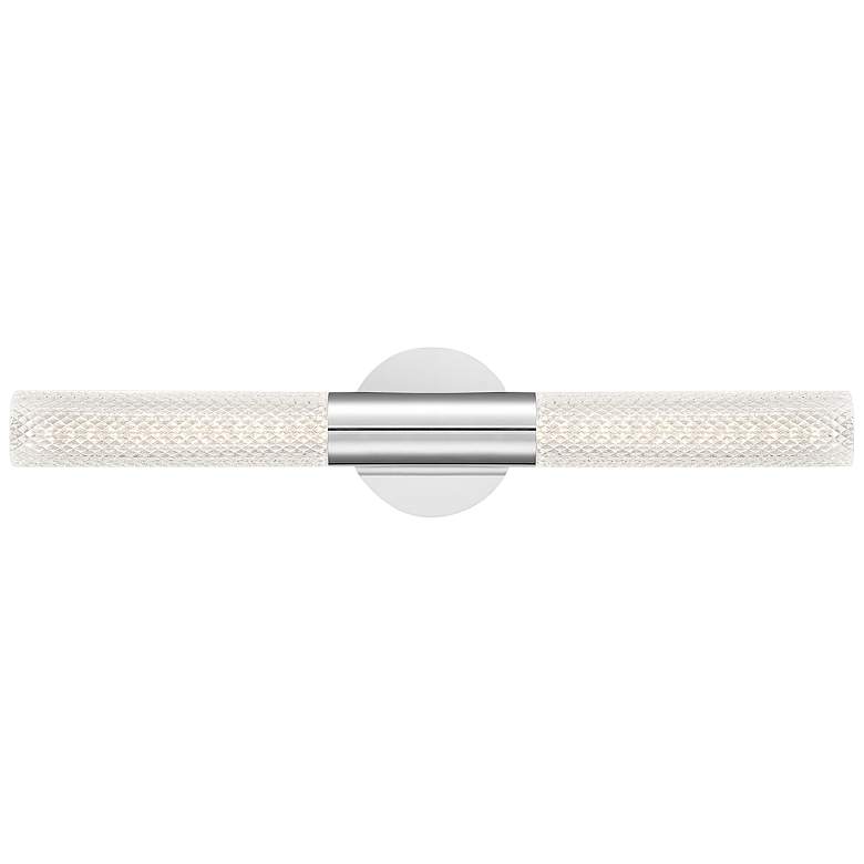 Image 2 Eurofase Crossley 26 1/2" High Chrome LED Wall Sconce