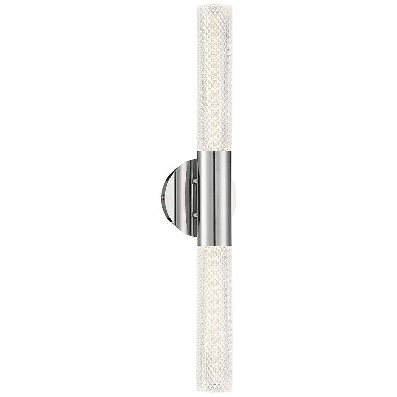 Image 4 Eurofase Crossley 26 1/2" High Chrome LED Wall Sconce more views