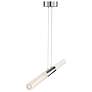 3_Eurofase Crossley 26 1/2" Wide Chrome LED Linear Pendant more views