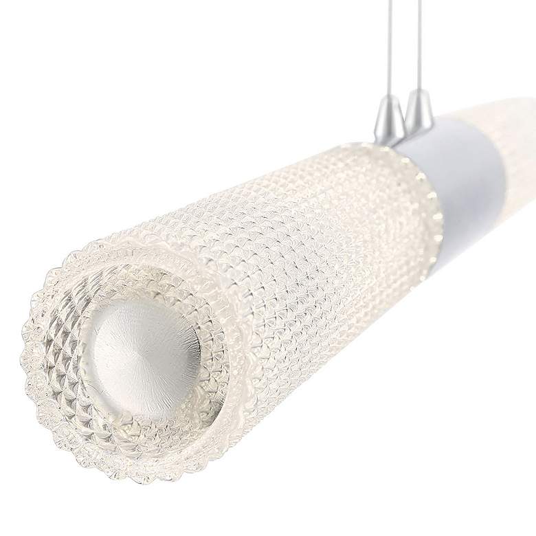 Image 4 Eurofase Crossley 26 1/2" Wide Chrome LED Linear Pendant more views