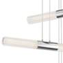 Thumbnail2 of Eurofase Crossley 32 1/2" Wide Chrome 6 Light LED Chandelier more views