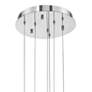 Eurofase Crossley 32 1/2" Wide Chrome 6 Light LED Chandelier