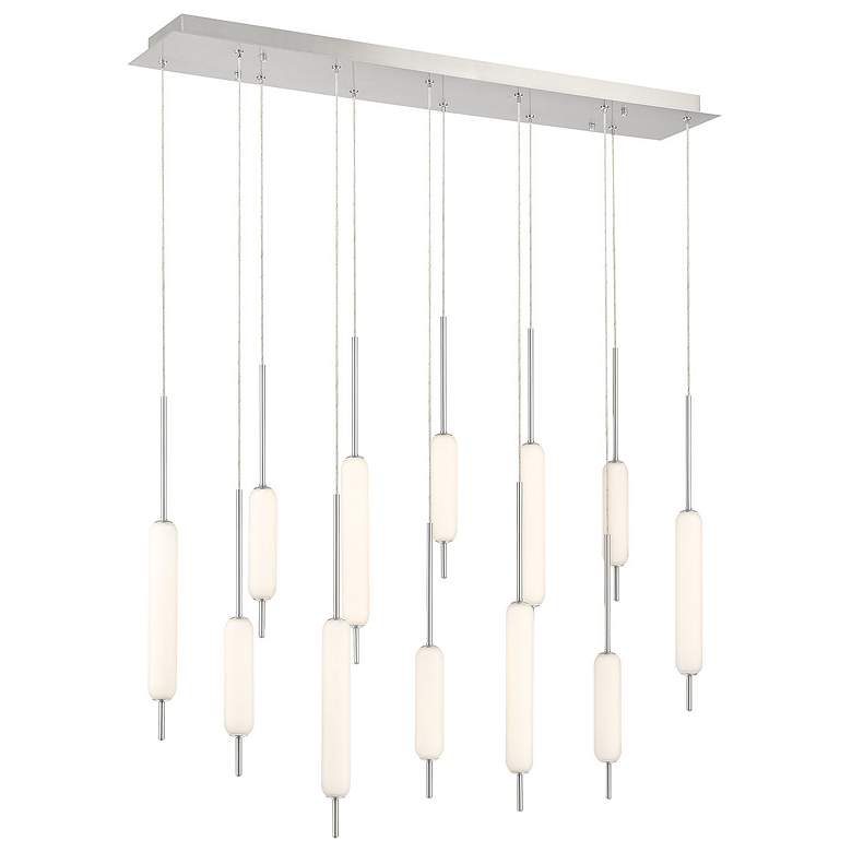 Image 1 Eurofase Cumberland 40 1/4" Wide 12-Light LED Linear Chandelier