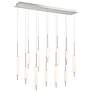 1_Eurofase Cumberland 40 1/4" Wide 12-Light LED Linear Chandelier