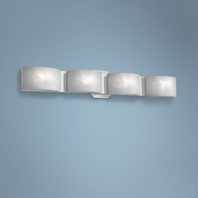 Image 1 Eurofase Dakota 27 inch Wide Chrome 4-Light LED Bath Light