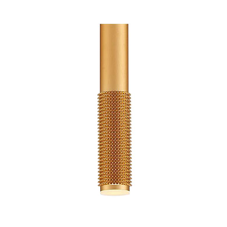 Image 3 Eurofase Davenport 1 3/4" Wide Gold LED Mini Pendant Light more views