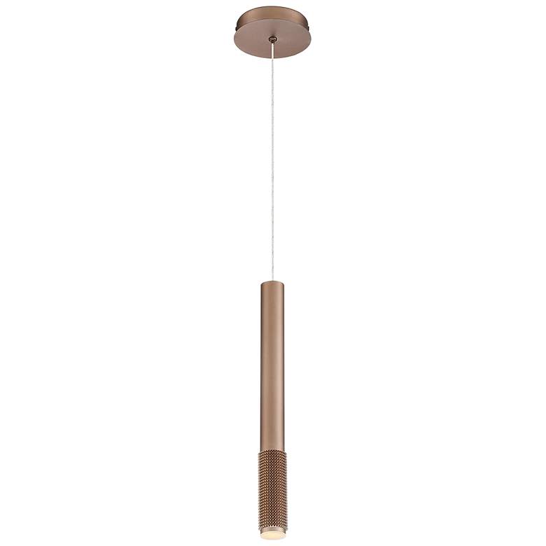 Image 2 Eurofase Davenport 1 3/4"W Champagne LED Mini Pendant Light
