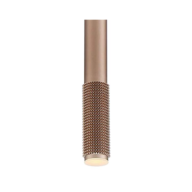 Image 3 Eurofase Davenport 1 3/4"W Champagne LED Mini Pendant Light more views