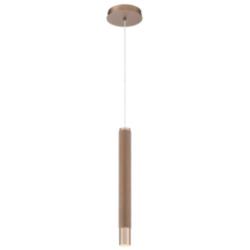Eurofase Davenport 16.25 In. x 1.75 In. Integrated LED Pendant in Champagne