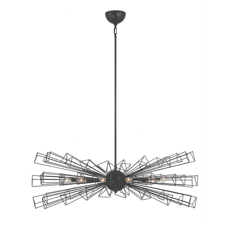 Image 2 Eurofase Dendelio 10 Light Chandelier in Black