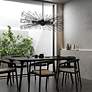 3_Eurofase Dendelio 10 Light Chandelier in Black more views