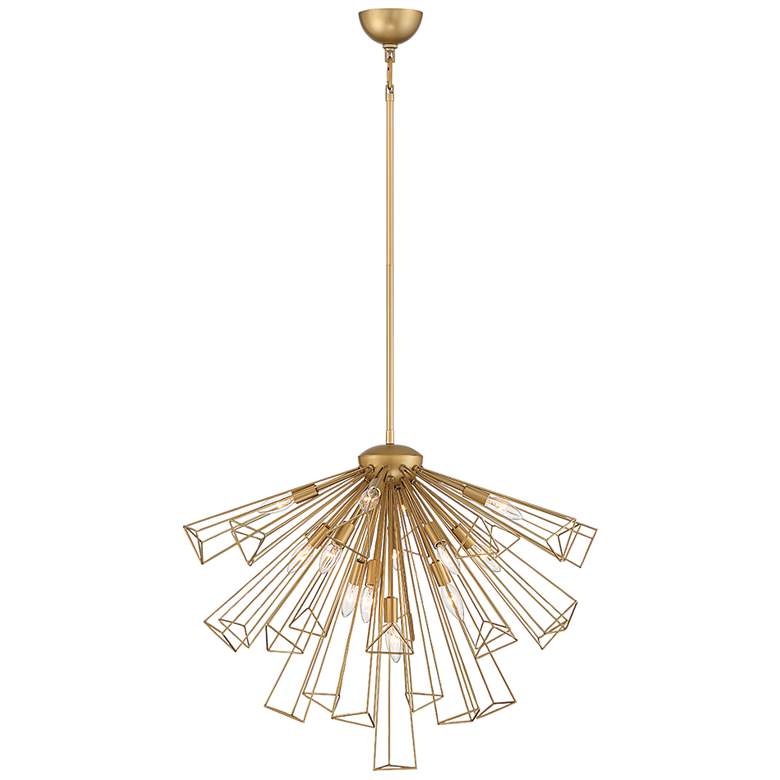 Image 4 Eurofase Dendelio 30" Wide Modern Gold Geometric Pendant Light more views