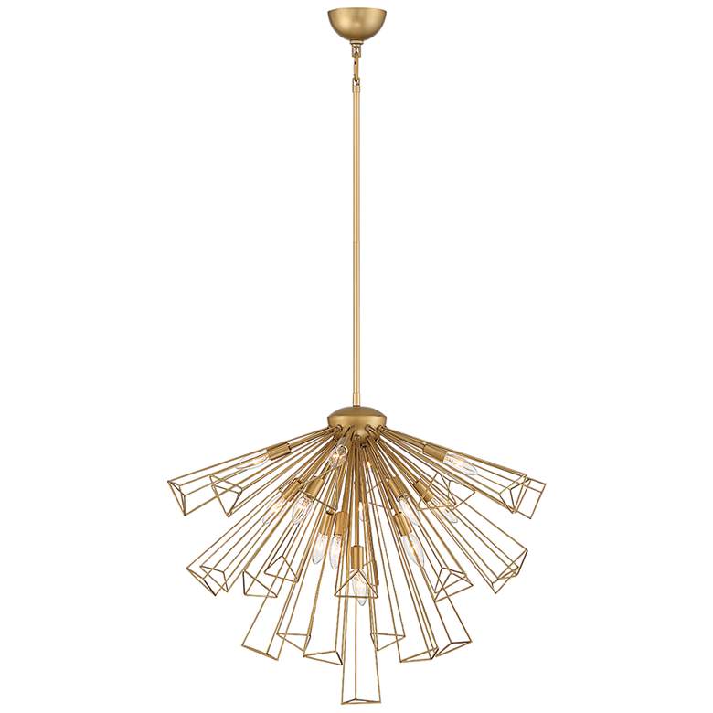 Image 4 Eurofase Dendelio 30 inch Wide Modern Gold Geometric Pendant Light more views