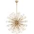 Eurofase Dendelio 40" Wide Matte Gold 29-Light Modern Chandelier