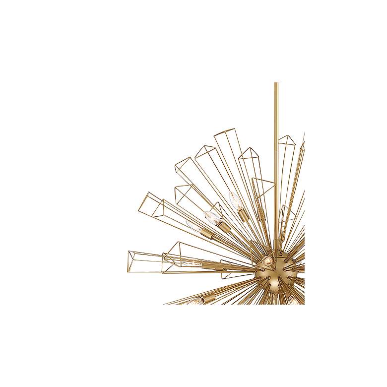 Image 2 Eurofase Dendelio 40" Wide Matte Gold 29-Light Modern Chandelier more views