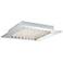 Eurofase Denso 11 3/4" Wide Chrome 1-Light LED Ceiling Light