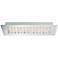 Eurofase Denso 17 1/4" Wide Chrome 1-Light LED Ceiling Light