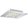 Eurofase Denso 9 3/4" Wide Chrome 1-Light LED Ceiling Light