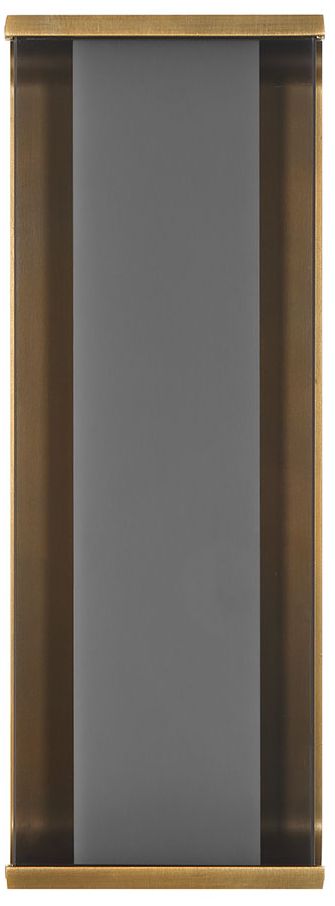 Image 2 Eurofase Dulton 14" Integrated LED Outdoor Wall Sconce in Antique Brass more views