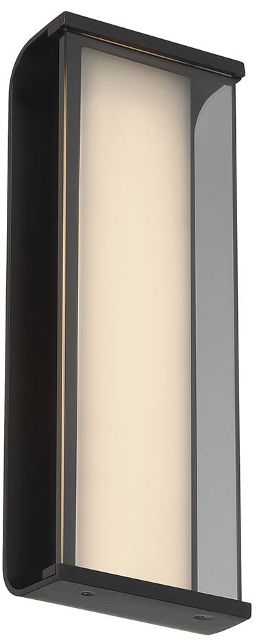 Image 3 Eurofase Dulton 14" Integrated LED Outdoor Wall Sconce in Matte Black more views