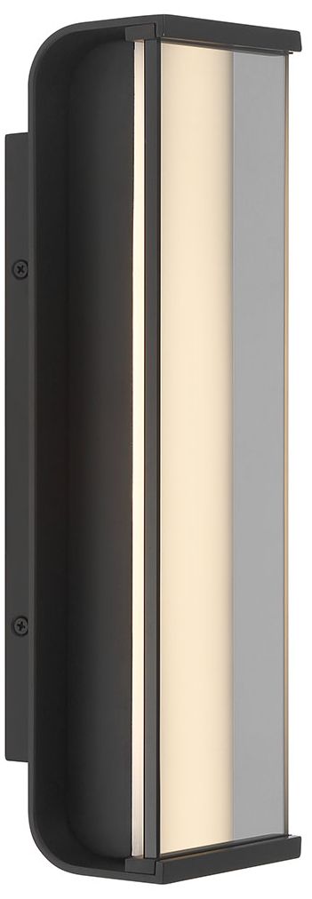 Image 4 Eurofase Dulton 14" Integrated LED Outdoor Wall Sconce in Matte Black more views