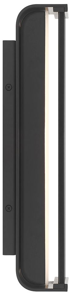 Image 5 Eurofase Dulton 14" Integrated LED Outdoor Wall Sconce in Matte Black more views