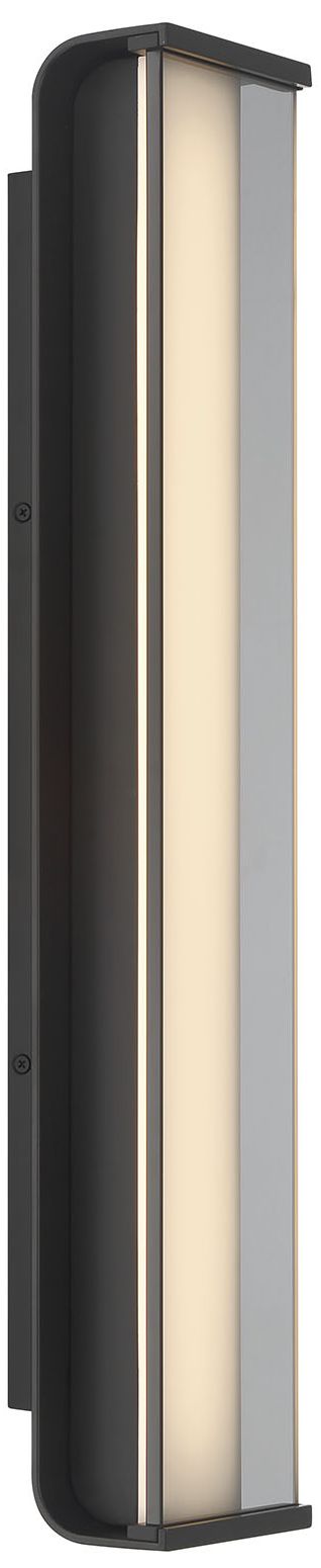 Image 5 Eurofase Dulton 24" Integrated LED Outdoor Wall Sconce - Matte Black more views